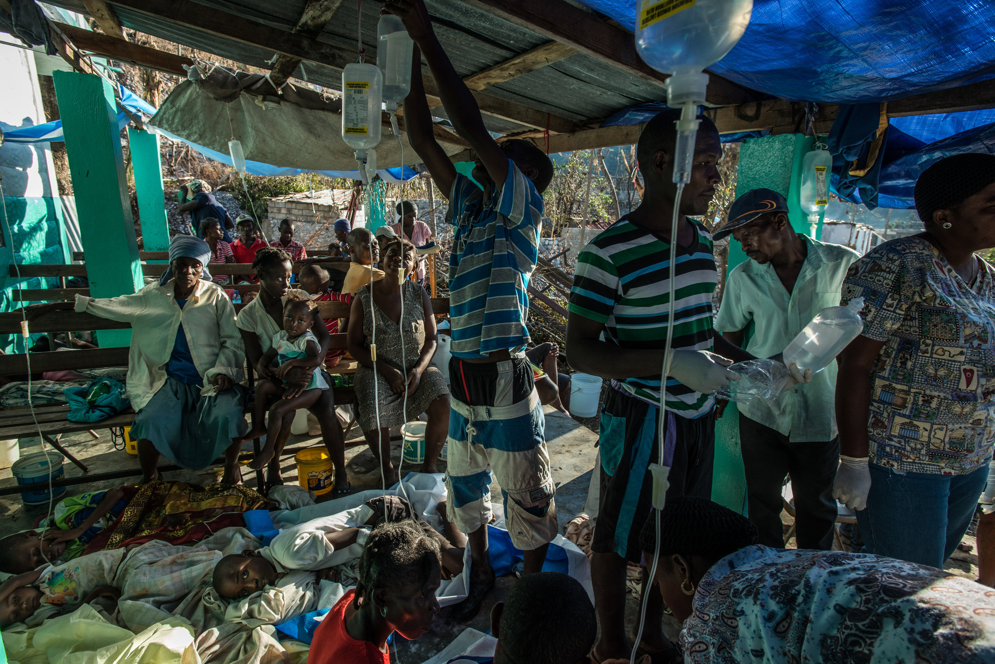 De los 15 nuevos decesos por cólera en Haití, 10 fueron registrados en hospitales y cinco en sectores populares.