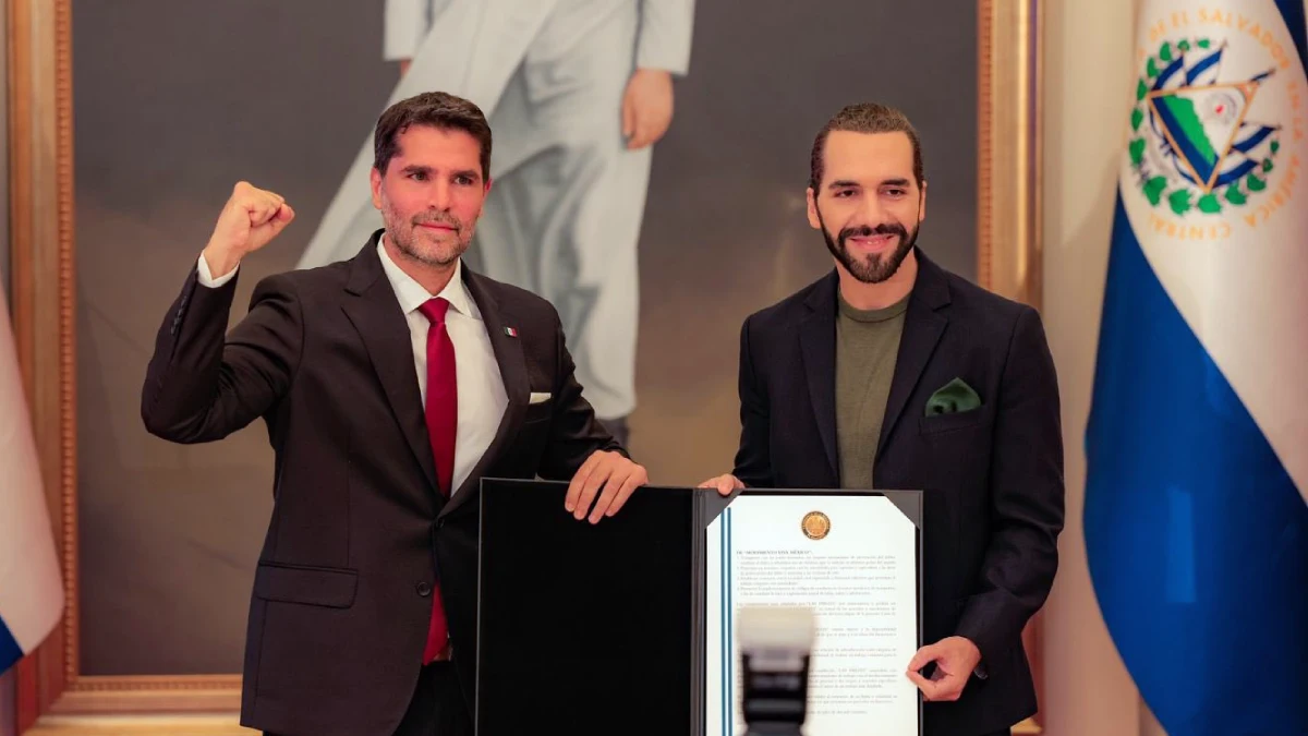 Eduardo Verástegui se reunió con Nayib Bukele