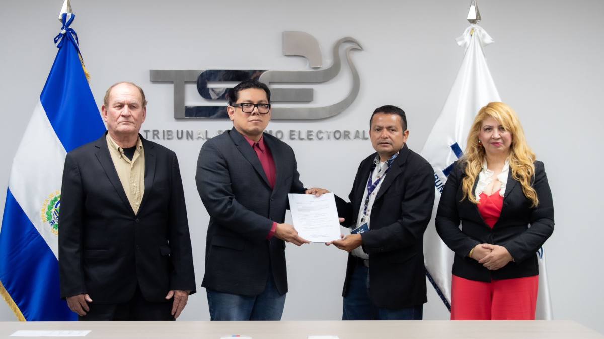 TSE recibió la solicitud de inscripción de fórmula presidencial del partido PAIS