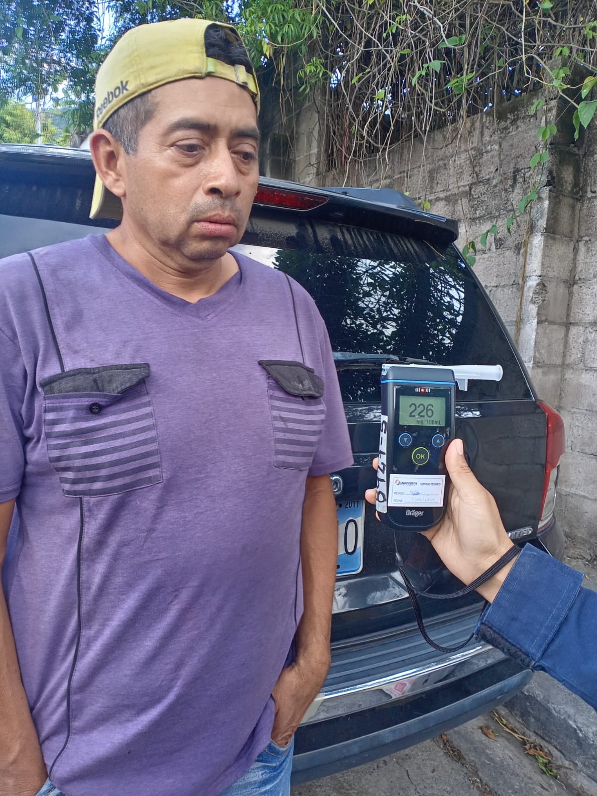Conductor es detenido por provocar accidente de tránsito bajo 226° de ...