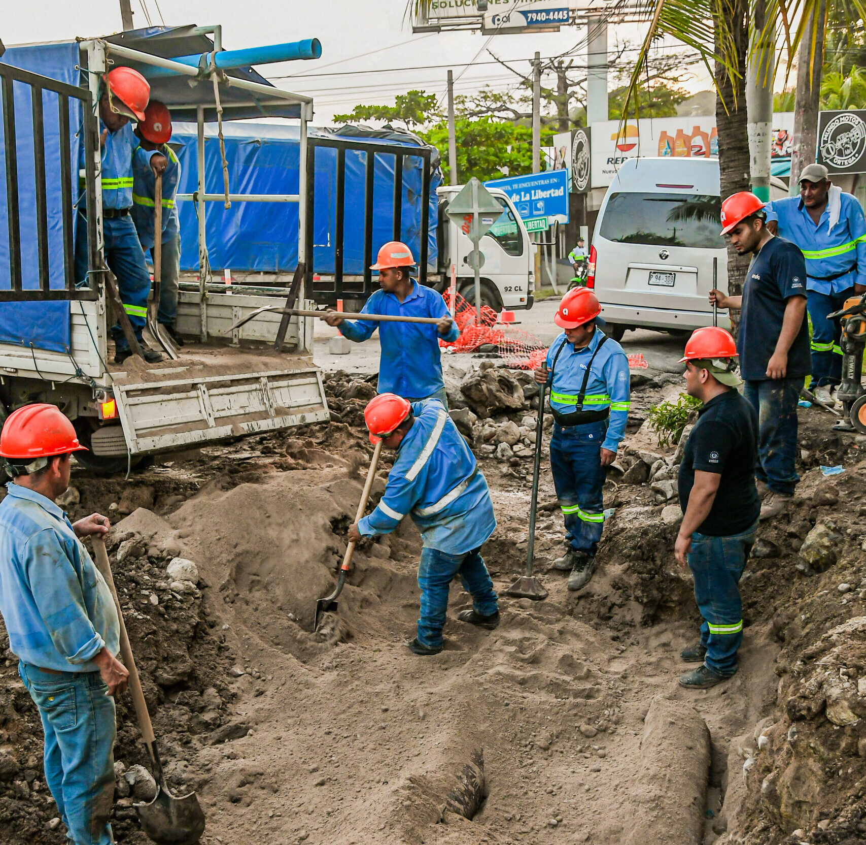 Restablecen servicio de agua en el Puerto de La Libertad tras ...