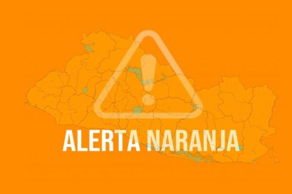 Protección Civil declara Alerta Naranja en todo el territorio salvadoreño por lluvias intensas