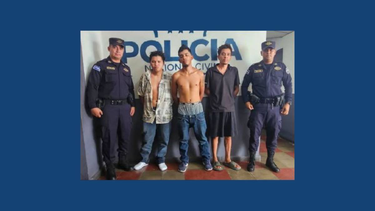 Capturan a tres jóvenes por desórdenes públicos en Ciudad Arce
