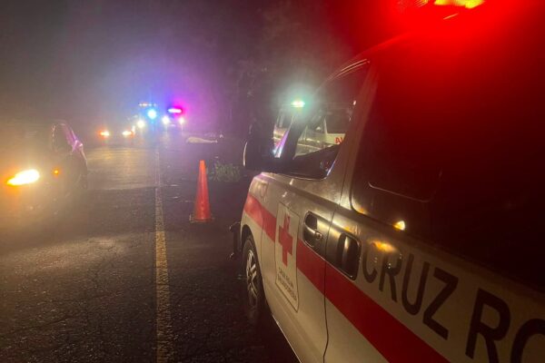 Una persona falleció tras ser atropellada sobre la carretera Panamericana, Moncagua, San Miguel