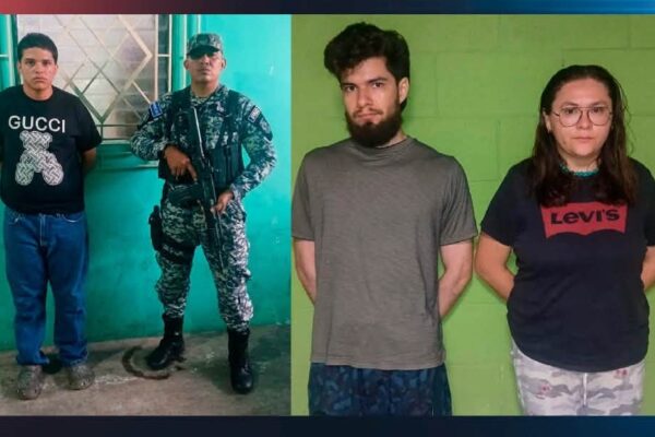 Capturan a dos hombres y una mujer vinculados con drogas en Chalatenango Centro