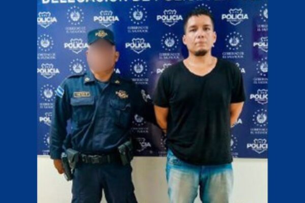 Capturan a hombre acusado de golpear a su compañera de vida en Zacatecoluca