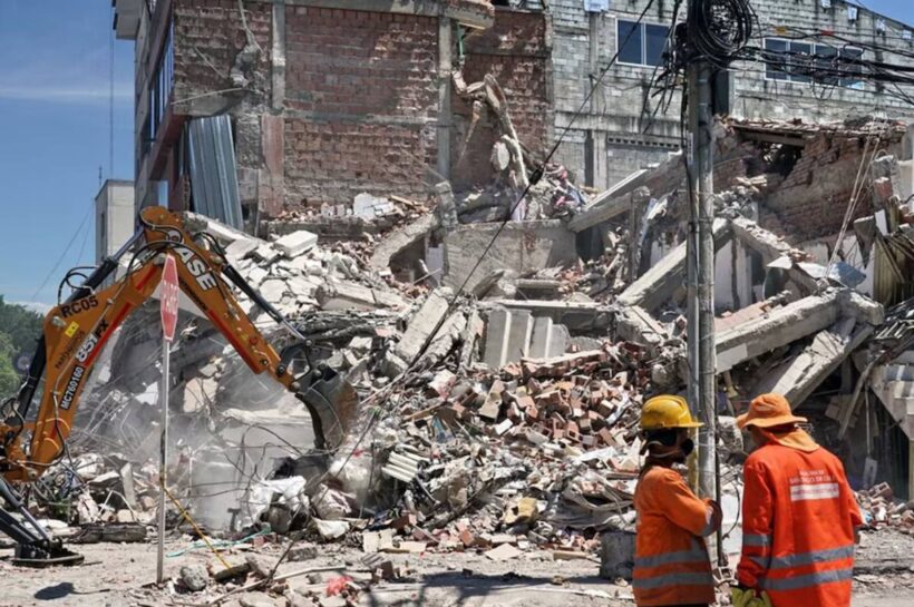 Más de 140 personas siguen desaparecidas tras el sismo de magnitud 7.4 en Colombia