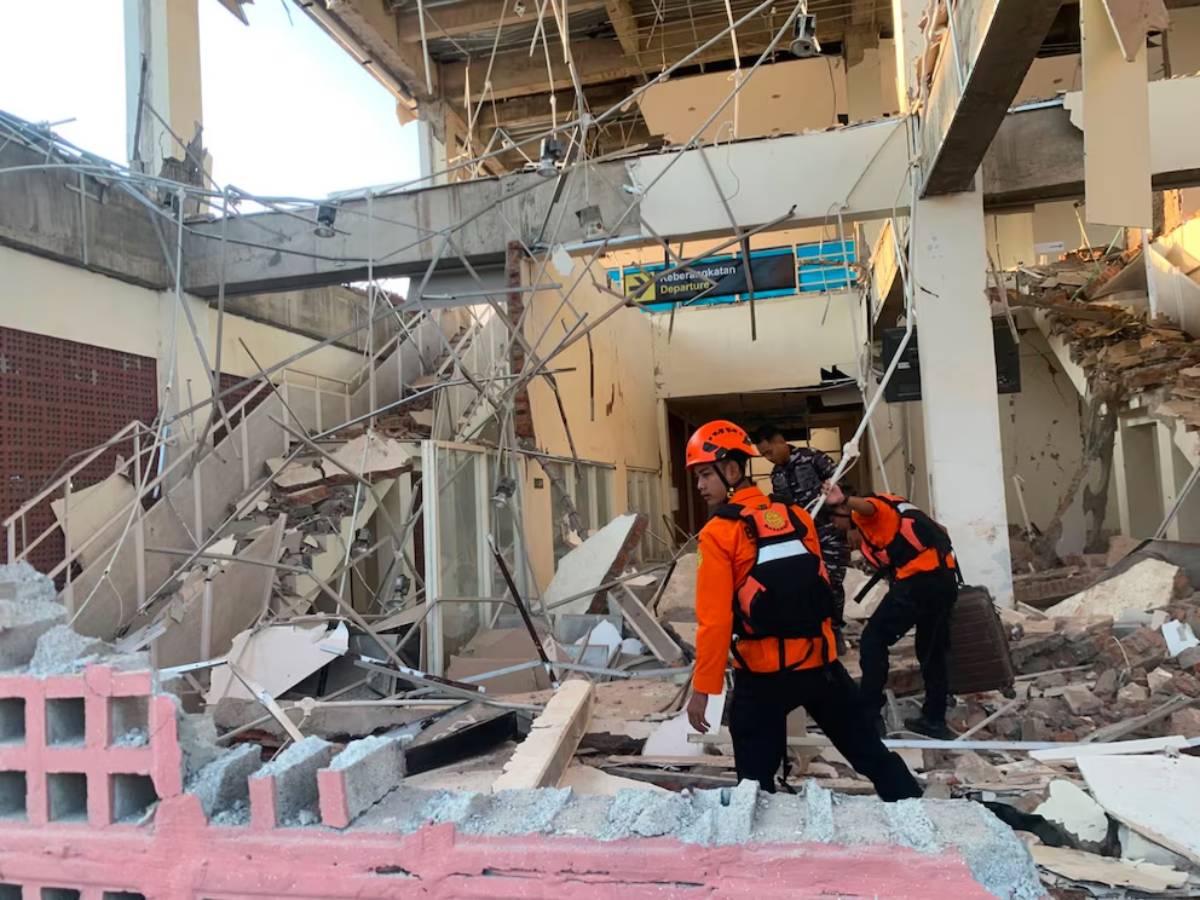 Muertes por terremoto en Indonesia suben a 68 y heridos a 213