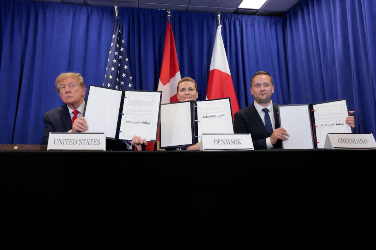 EE.UU. y Dinamarca firman pacto de seguridad para ampliar presencia militar en Groenlandia