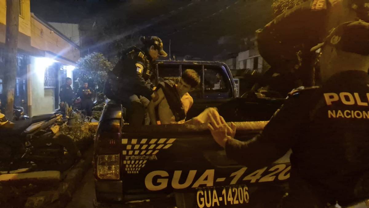 Capturan en Guatemala a presunto pandillero salvadoreño que pretendía cometer ataque armado
