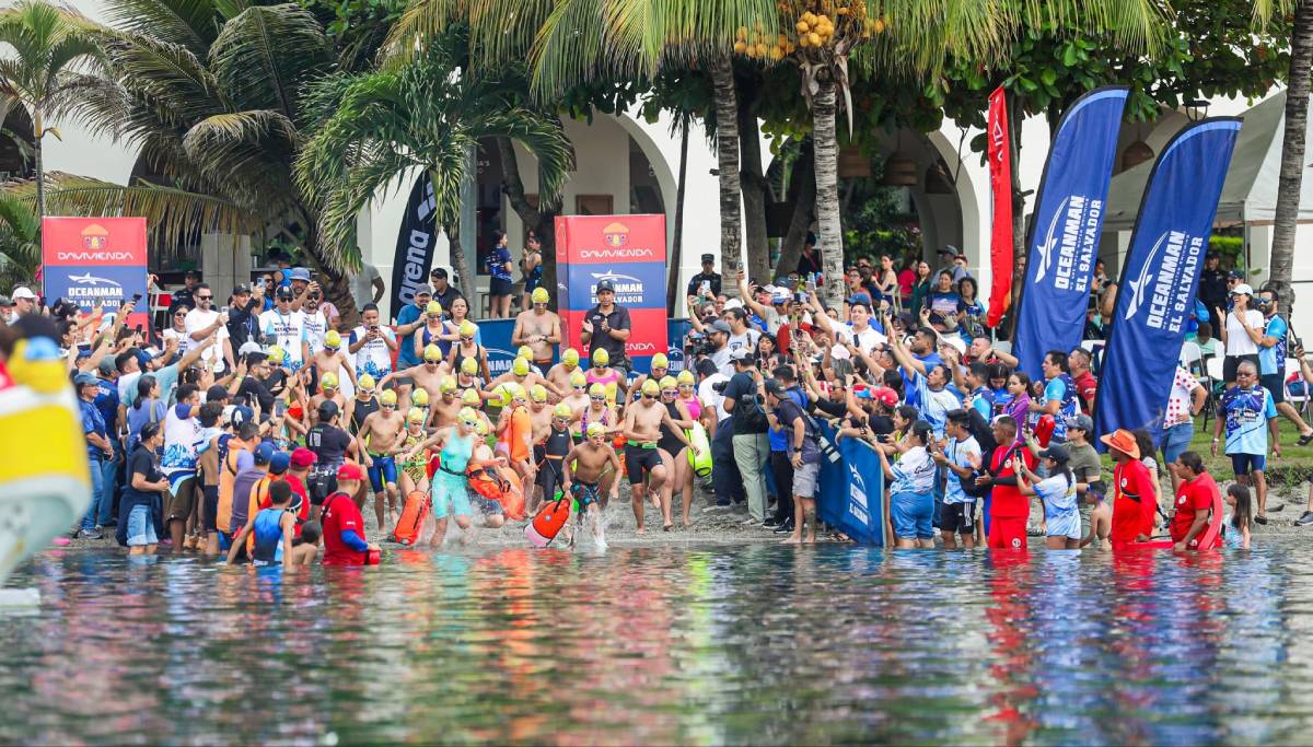 Concluye el Oceanman El Salvador con 800 atletas de 25 países