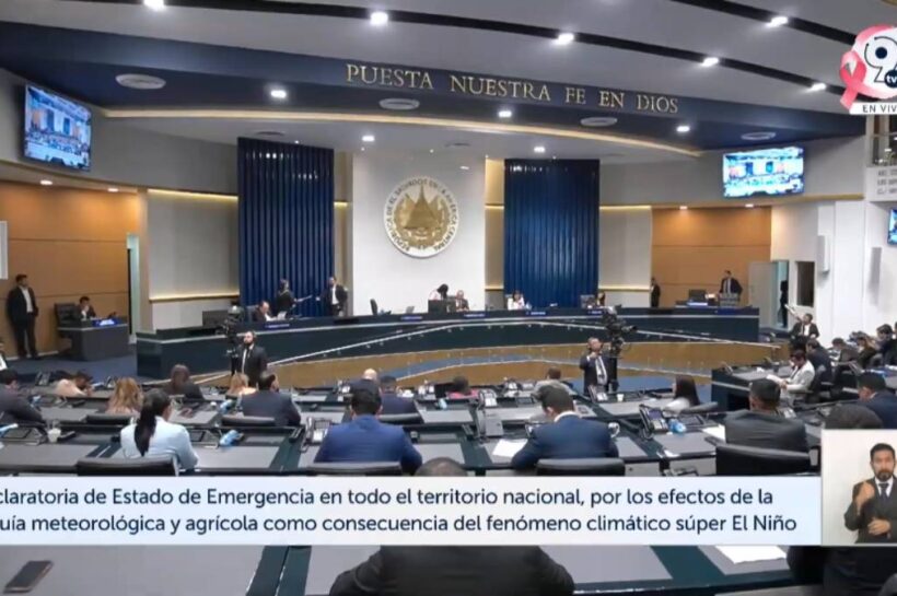 Declaran estado de emergencia nacional por sequía meteorológica y agrícola por seis meses