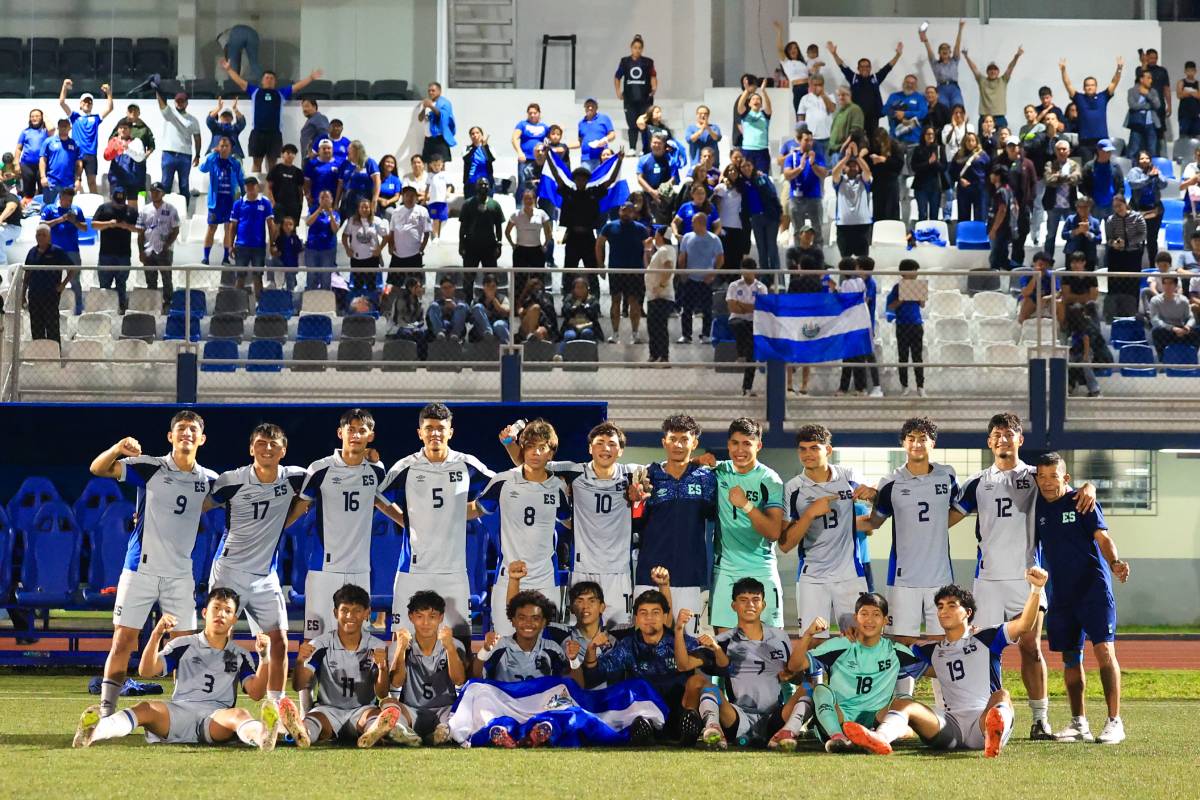 El Salvador a la final del Sub-16 de UNCAF tras vencer a Honduras