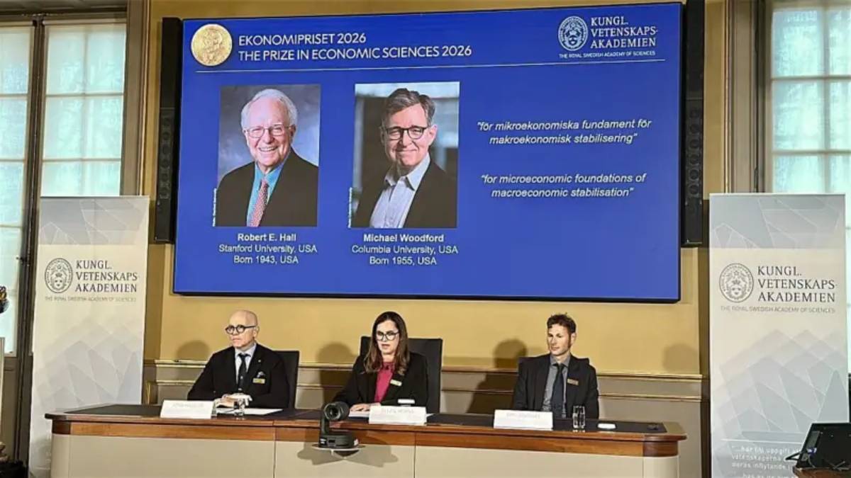 Robert E. Hall y Michael Woodford ganan el Nobel de Economía 2026