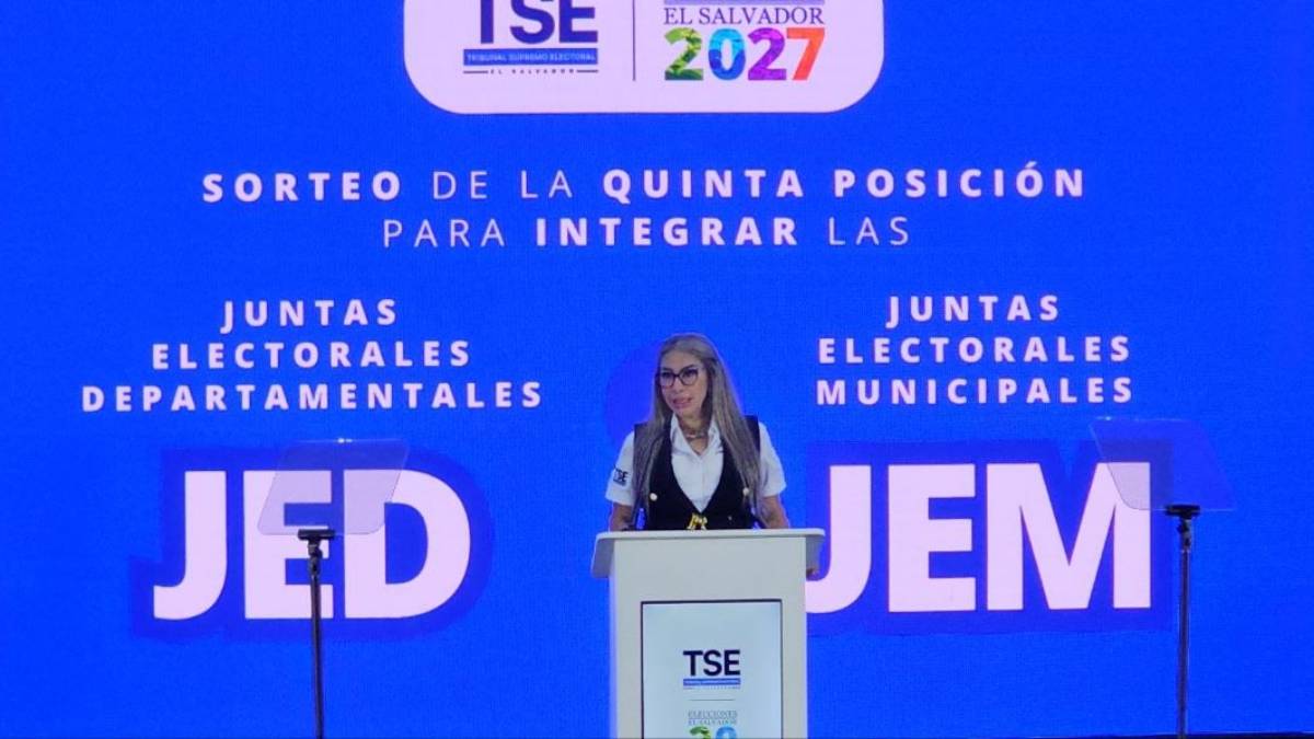 TSE sortea quinta posición de las 14 JED y las 44 JEM para 2027